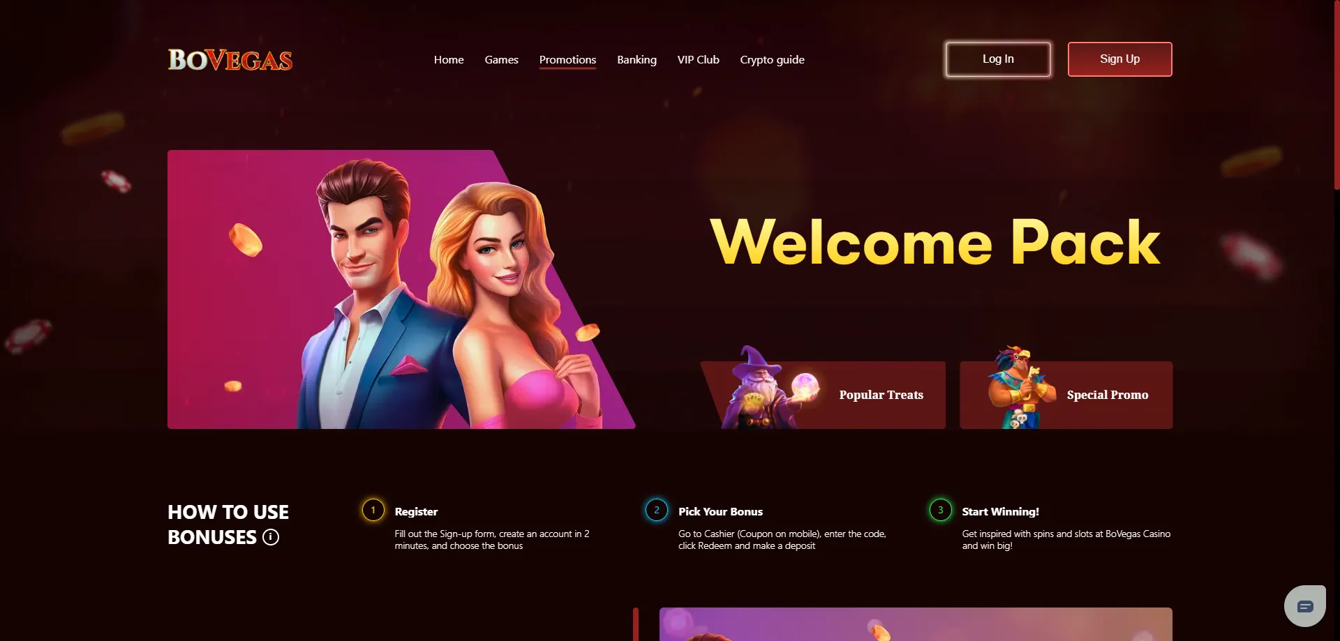 Bovegas Casino welcome bonus up to 400% match deposit offer